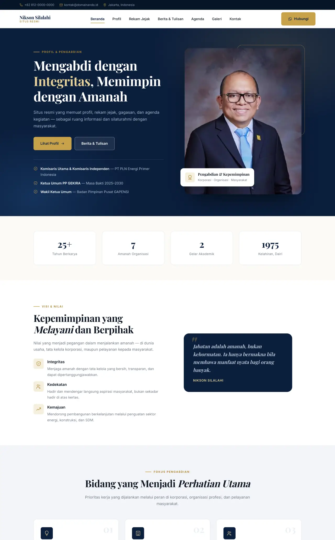 Website Politik