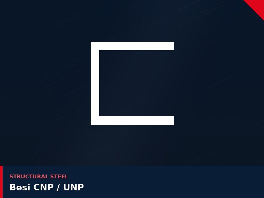 Besi CNP / UNP (Kanal)