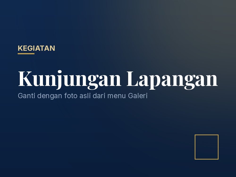 Kunjungan Lapangan