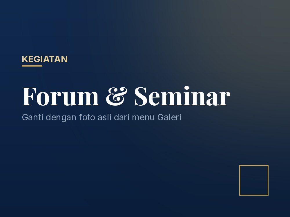 Forum & Seminar